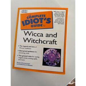 The Complete Idiot's Guide to Wicca and Witchcraft Paperback Zimmermann Gleason